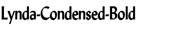 Lynda Condensed Bold.ttf