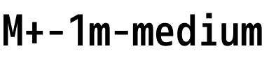 M+ 1m medium.ttf