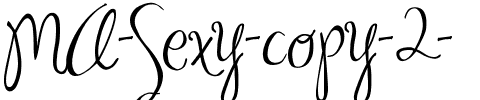MA Sexy Normal.ttf