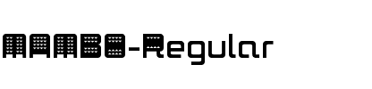MAMBO Regular.ttf