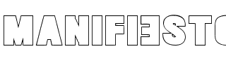 MANIFIESTO Normal.ttf