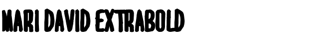 MARI&DAVID EXTRABOLD Bold.ttf