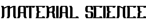MATERIAL SCIENCE Normal.ttf