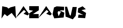 MAZAGUS Normal.ttf