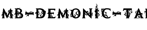 MB Demonic Tale Normal.ttf