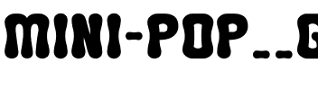 MINI POP__G Gomarice Fnot.ttf
