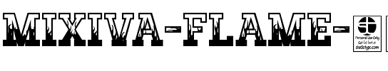 MIXIVA-FLAME demo Regular.otf