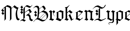 MKBrokenTypes Regular.ttf