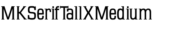 MKSerifTallXMedium Regular.ttf