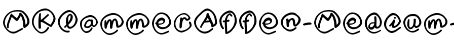 MKlammerAffen Regular.ttf