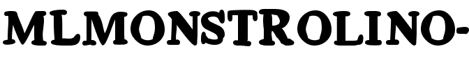 ML monstrolino Regular.ttf