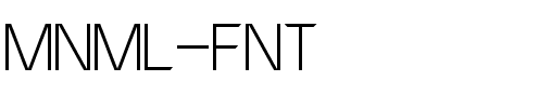 MNML FNT Regular.ttf