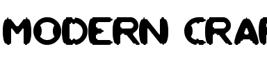 MODERN CRAFT Normal.ttf
