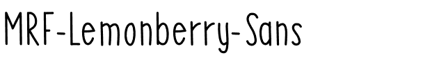 MRF Lemonberry Sans Medium.otf