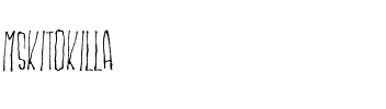 MSKITOKILLA Regular.otf