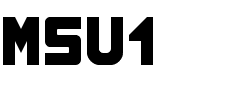 MSU1 Regular.ttf