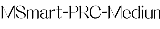MSmart PRC Medium Regular.ttf