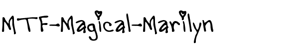 MTF Magical Marilyn Normal.ttf