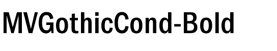 MVGothicCond Bold.ttf