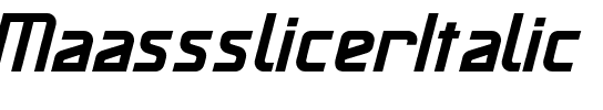 Maassslicer Regular.ttf