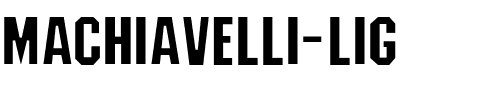 Machiavelli-Lig Regular.ttf