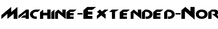 Machine-Extended  Normal.ttf