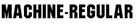 Machine Regular.ttf