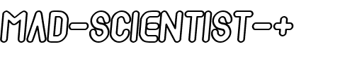 Mad scientist + Regular.ttf