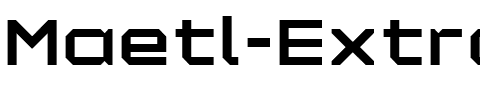 Maetl ExtraBold.ttf