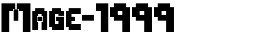 Mage 1999 Regular.ttf