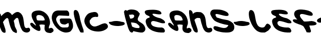 Magic Beans Leftalic Leftalic.ttf