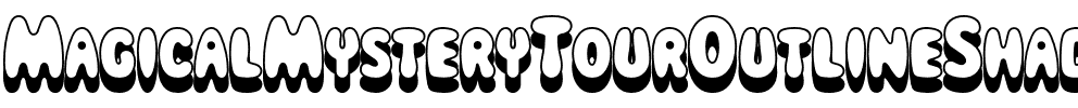 Magical Mystery Tour Outline Shadow Regular.otf