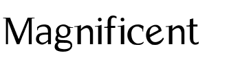 Magnificent Regular.ttf