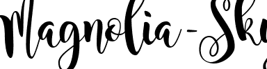 Magnolia Sky Regular.ttf