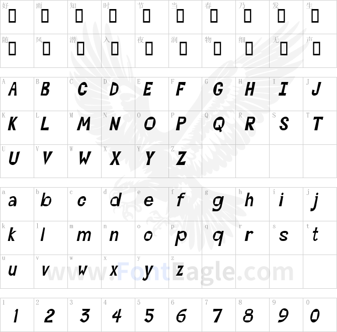 Magoo-Condensed-Italic