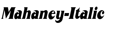 Mahaney Italic.ttf