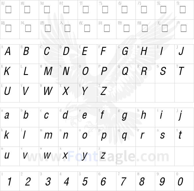 Mahony-Condensed-Italic