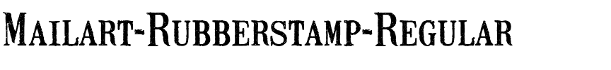 Mailart Rubberstamp Regular.ttf