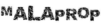Malapropism Regular.ttf