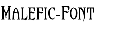 Malefic Font Normal.ttf