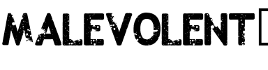 Malevolentz Regular.ttf
