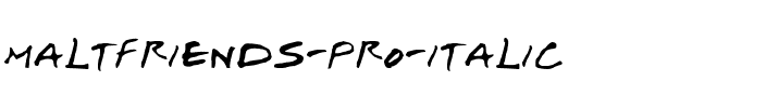 MaltFriends Pro Italic.ttf