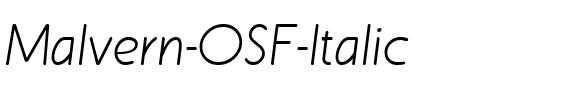Malvern OSF Italic.ttf
