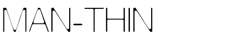 Man Thin.ttf