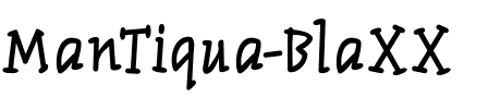 ManTiqua-BlaXX Regular.ttf