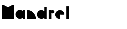 Mandrel Regular.ttf