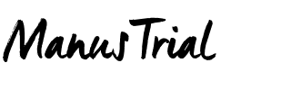 ManusTrial Regular.otf