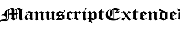 ManuscriptExtended Regular.ttf