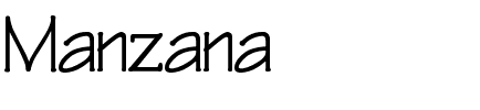 Manzana Regular.ttf
