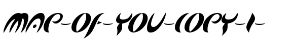 Map of You Regular.ttf